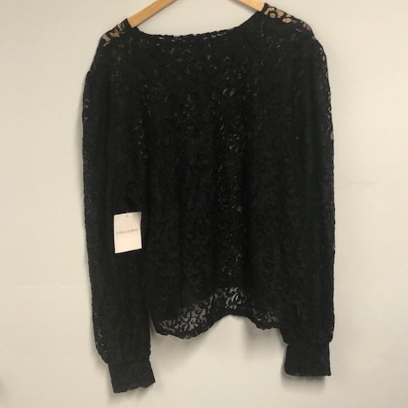 The Lace Pullover Cobalt - Picture 4 of 4